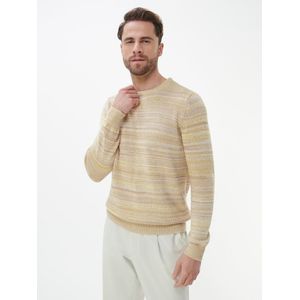 Trui ronde hals Van Louis Sayn beige