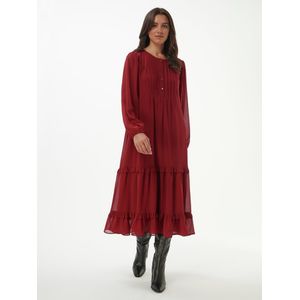 Jurk Van Emilia Lay rood