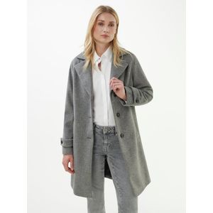 Lange jas Van Fadenmeister Berlin grijs