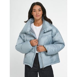 Gewatteerde jas opstaande kraag Van TALBOT RUNHOF X PETER HAHN blauw