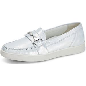 Pantoffels Daisy Van Basler by Waldläufer zilverkleur