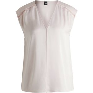 Mouwloze Binadi blouse Van BOSS roze