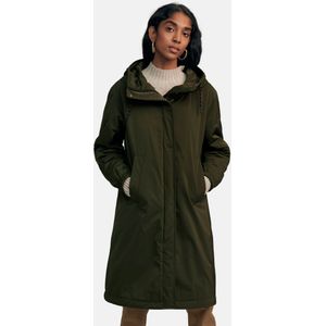 Lange jas capuchon Van Fuchs Schmitt groen