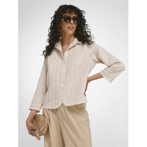 Blouse 3/4-mouwen Van Peter Hahn beige