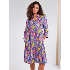 Jurk 3/4 mouwen Van Emilia Lay multicolour