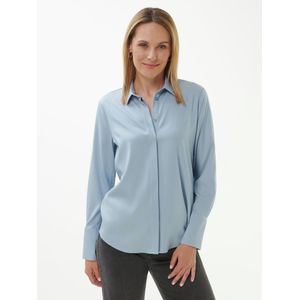 Blouse Van Peter Hahn blauw