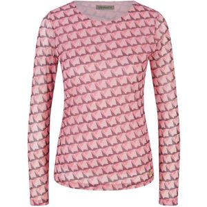 Mesh overhemd Van Uta Raasch roze