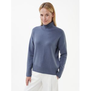 Trui een opstaande kraag Van include blauw