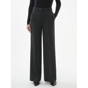 Enkellange broek Van Peter Hahn zwart