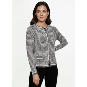 Vest ronde hals Van Peter Hahn grijs