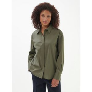 Lange blouse Van BASLER groen