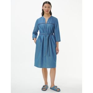 Denim jurk V-hals Van Anna Aura denim