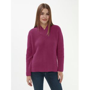 Trui V-hals Van Peter Hahn pink