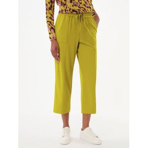 7/8-broek model bea Van BASLER geel