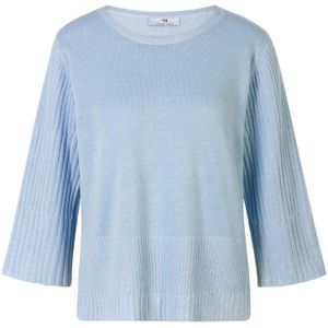 Trui ronde hals Van Peter Hahn blauw