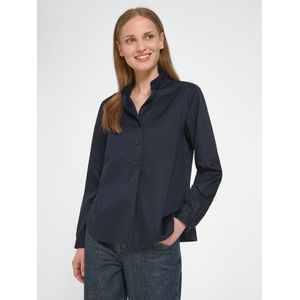 Blouse zonder sluiting Van Peter Hahn blauw