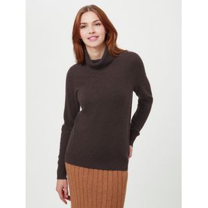 Coltrui 100% kasjmier lange mouwen Van Peter Hahn Cashmere bruin
