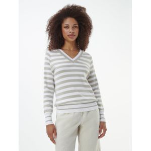 Trui V-hals 100% SUPIMA®-katoen Van Peter Hahn multicolour