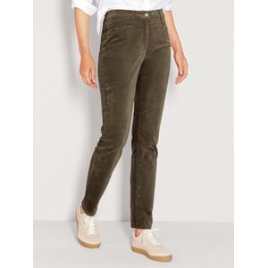 Broek sportfluweel Van Peter Hahn groen