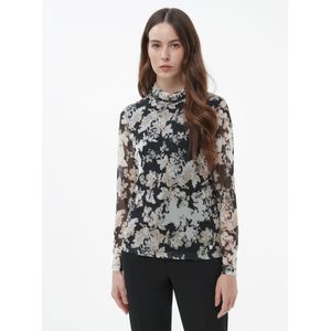 Mesh-shirt Van Uta Raasch zwart