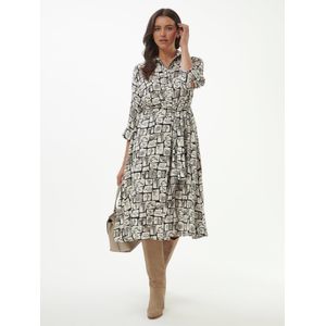 Jurk 3/4-mouwen Van Emilia Lay zwart