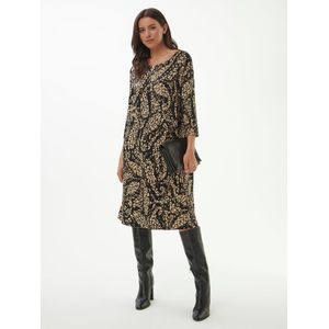 Jerseyjurk ronde hals Van Anna Aura zwart