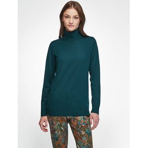 Coltrui 100% scheerwol, model Daniela Van Peter Hahn turquoise