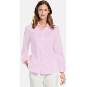 Eterna - Blouse - Roze - 100% Katoen - Lange Mouwen
