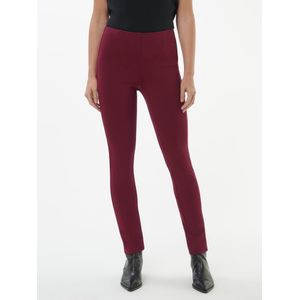 Enkellange jersey broek pasvorm Sylvia Van Peter Hahn rood