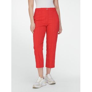 7/8-broek Wash & Go model Bea zakken voor Van KjBrand rood