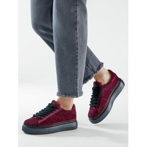 Plateausneakers Elan Van Kennel & Schmenger rood