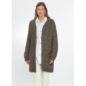 Lang vest lange mouwen Van Inkadoro bruin