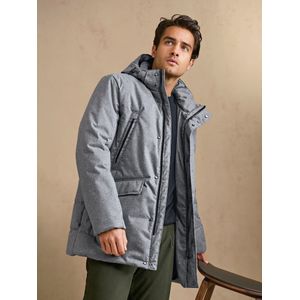 Dikke winterjas Van CALAMAR grijs