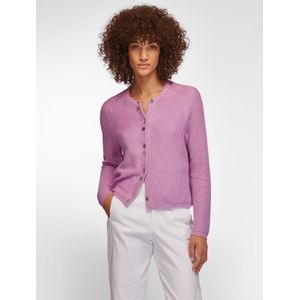 Vest 100% SUPIMA®-katoen Van Peter Hahn paars