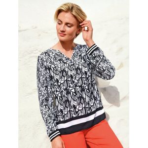 Blouse Van Peter Hahn zwart