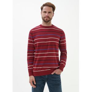 Trui ronde hals Van Peter Hahn rood