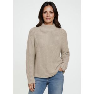 trui een hoge Van Peter Hahn beige