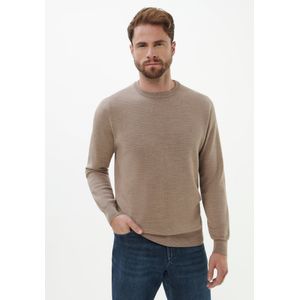 Trui ronde hals Van Louis Sayn beige