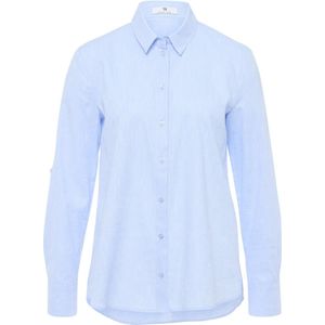 Blouse Van Peter Hahn blauw
