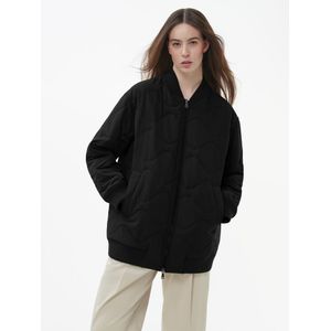 Gewatteerde blouson Van Peter Hahn zwart