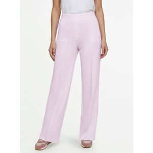 Jerseybroek elastische tailleband Van Riani roze