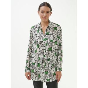 Blouse lange mouwen Van Emilia Lay zwart