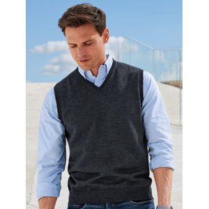 Slip-over 100% scheerwol Van Peter Hahn grijs