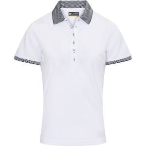 JackNicklaus Solid Polo Vichy Collar JurkenSALE Golfkleding DamesGolfkleding - DamesJackNicklausSALE GolfkledingGolfkledingSALEGolf