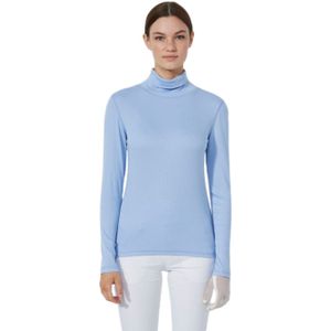 Daily Sports - Ancona LS Roll Neck - Coltrui - Blauw - Dames