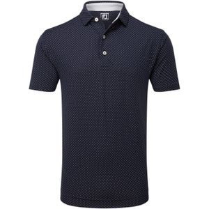 Footjoy Stretch Dot Print SS Polo Polo shirtsGolfkleding - HerenGolfkledingGolf