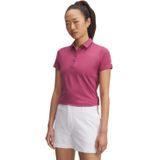 Under Armour - Playoff SS Polo - Poloshirt - Fuchsia Dusk - Dames