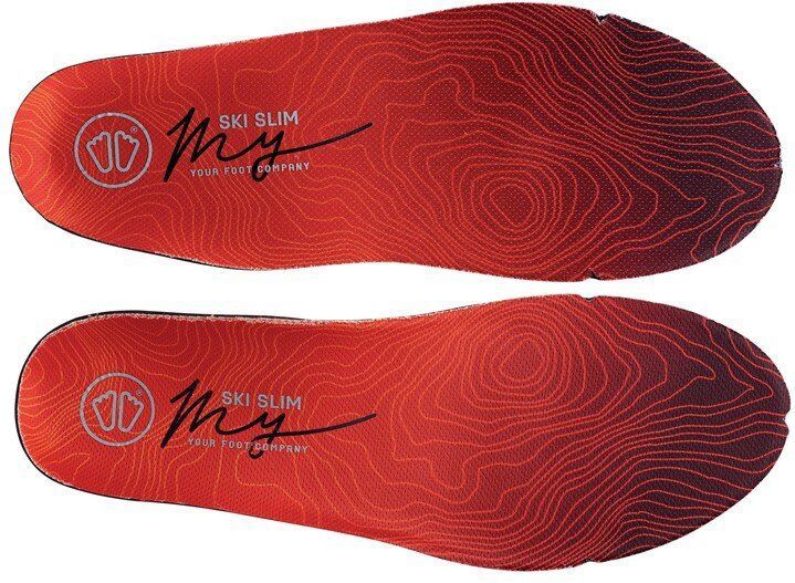 Sidas - My Ski Slim - Inlegzolen - Zwart - Materiaal: Kunststof