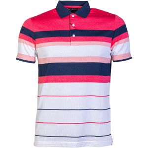 JackNicklaus Bold Chest Stripe SS Polo Polo shirtsGolfkleding - HerenJackNicklausGolfkledingGolf