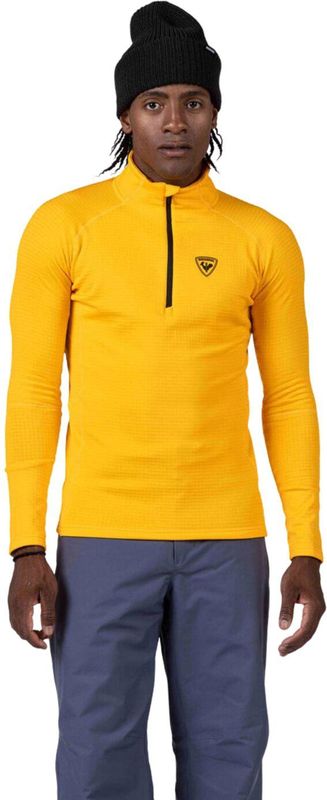 Rossignol - Blackside - Fleece - Geel - Heren - Wintersportkleding